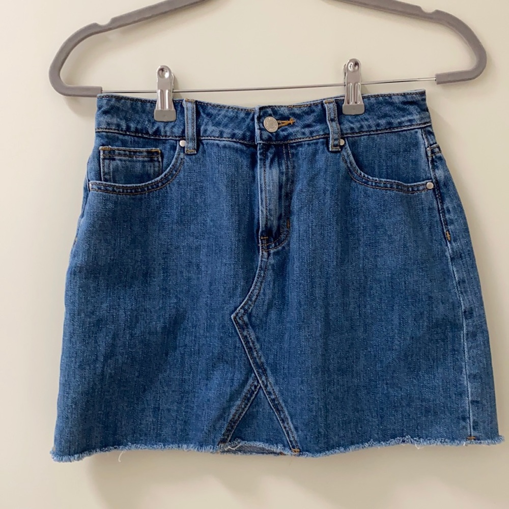 Jean skirt